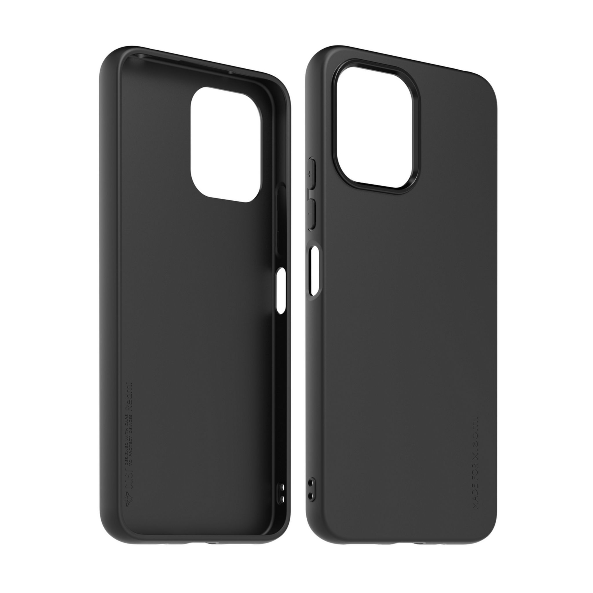 Voir la diapositive 7 : Coque rigide+Verre trempé pour Xiaomi Redmi Note 12 4/5G - Noir