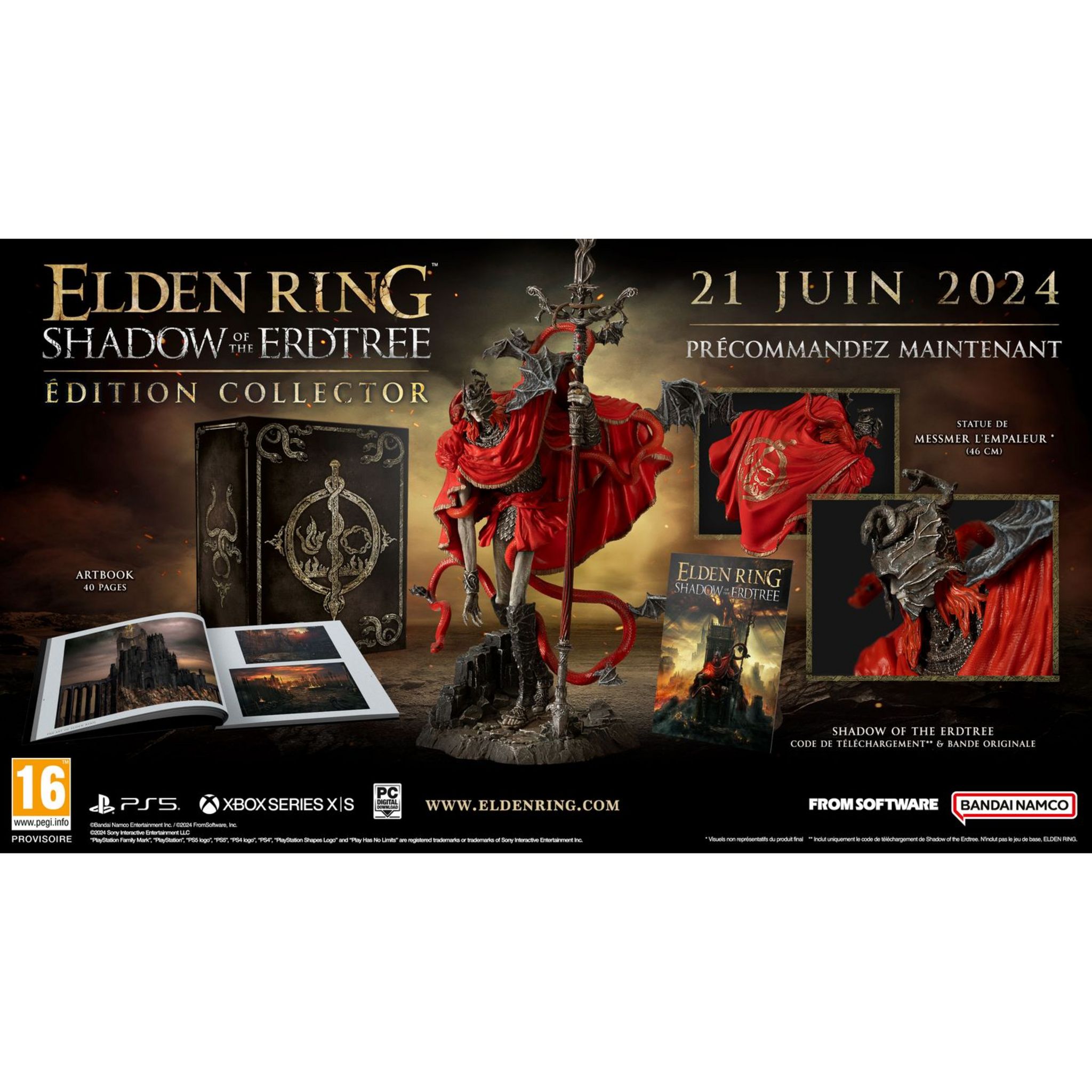 Elden Ring: Shadow Of The Erdtree - Collector’s Edition PS5 Pas Cher ...