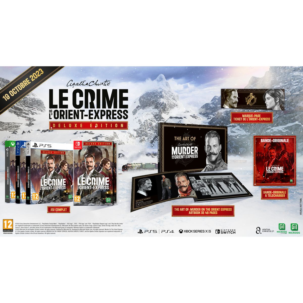 Agatha Christie: Le Crime de l'Orient Express - Deluxe Edition Nintendo Switch