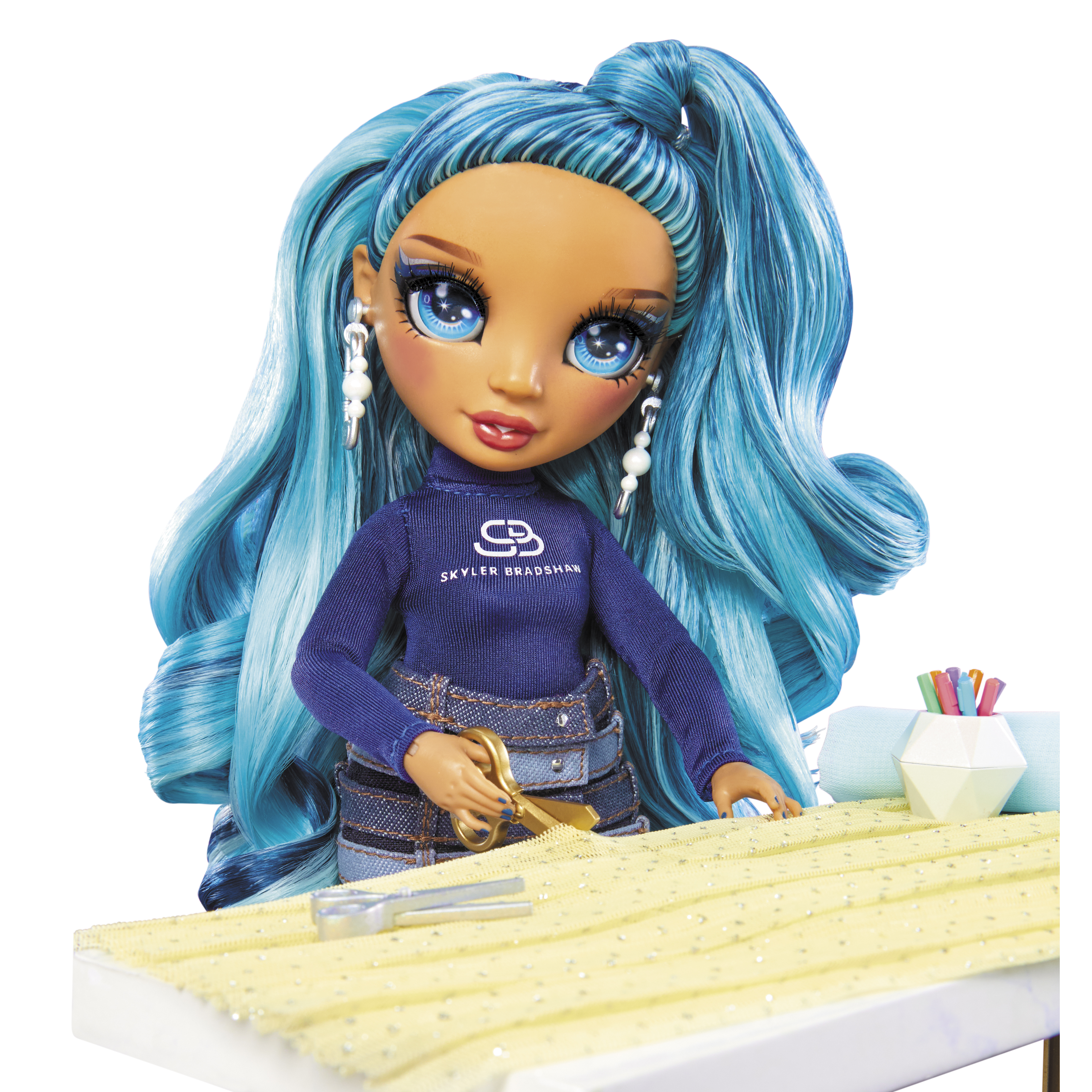Voir la diapositive 5 : MGA Coffret Studio Rainbow High Dream and Design Fashion + Skyler