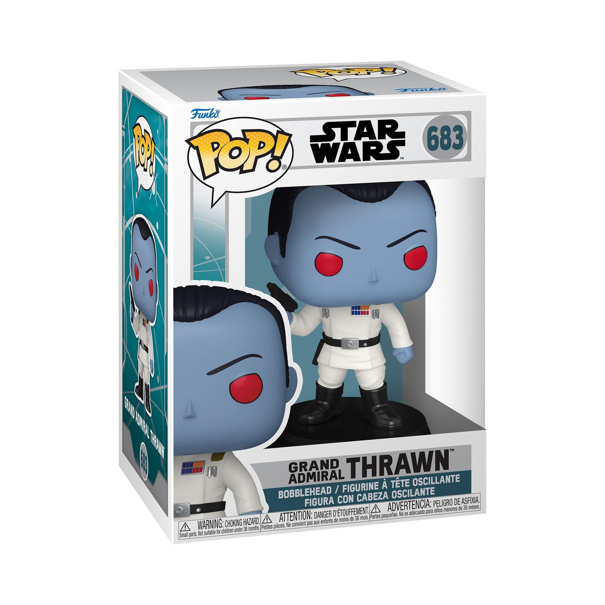 FUNKO Figurine Pop Star Wars Grand Admiral Thrawn