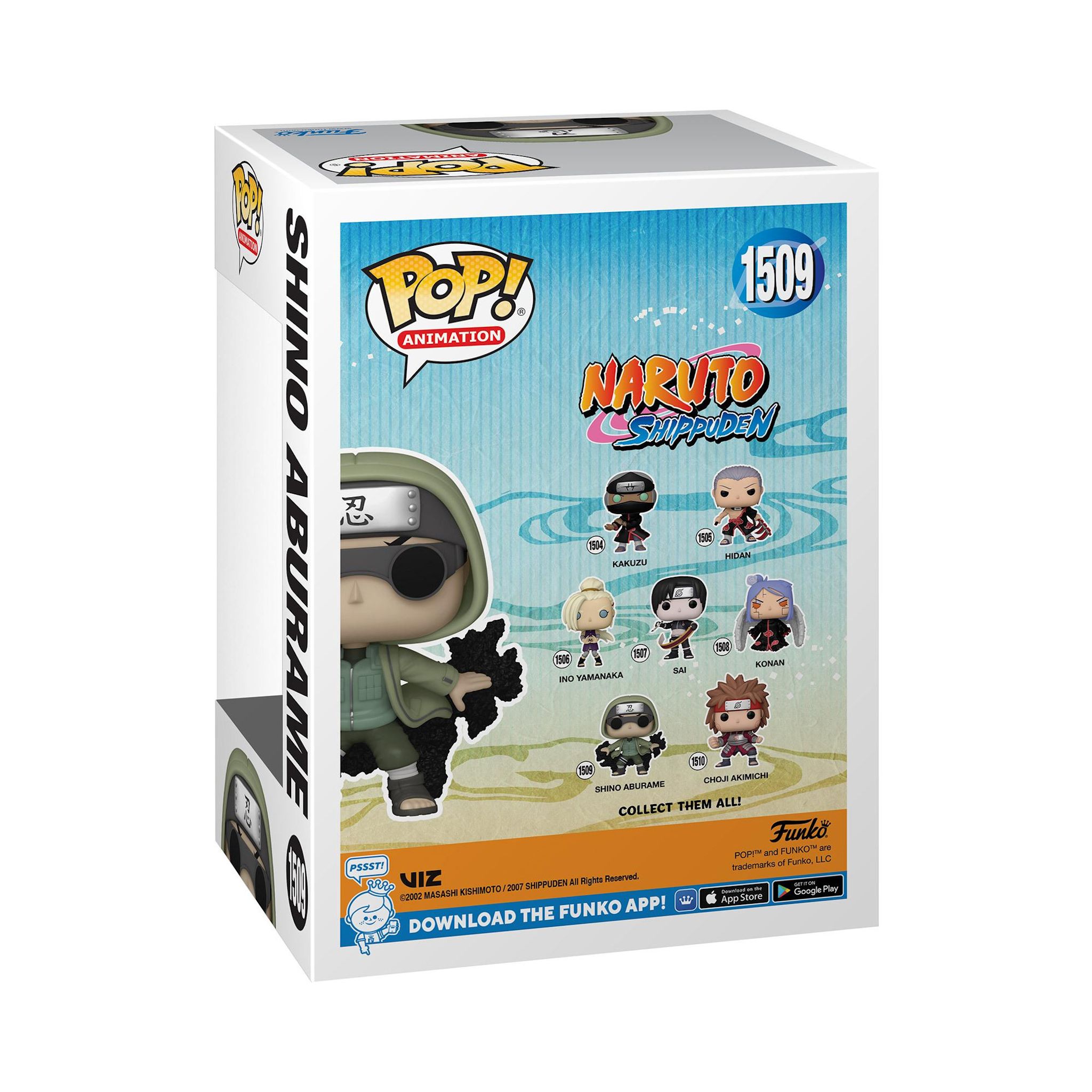Voir la diapositive 3 : FUNKO Figurine Pop Naruto Shino Aburame