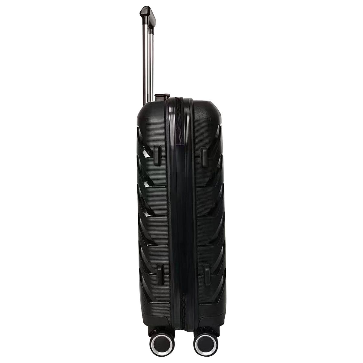 AIRPORT Valise cabine rigide noire Smart Trip 56x20x38cm