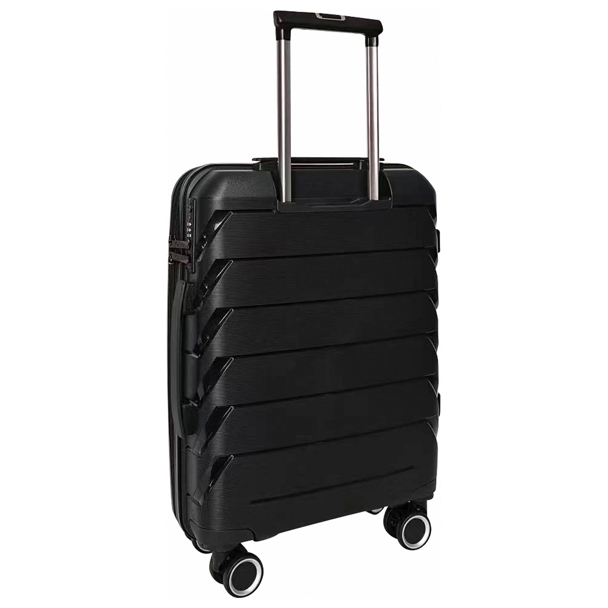 Voir la diapositive 3 : AIRPORT Valise cabine rigide noire Smart Trip 56x20x38cm