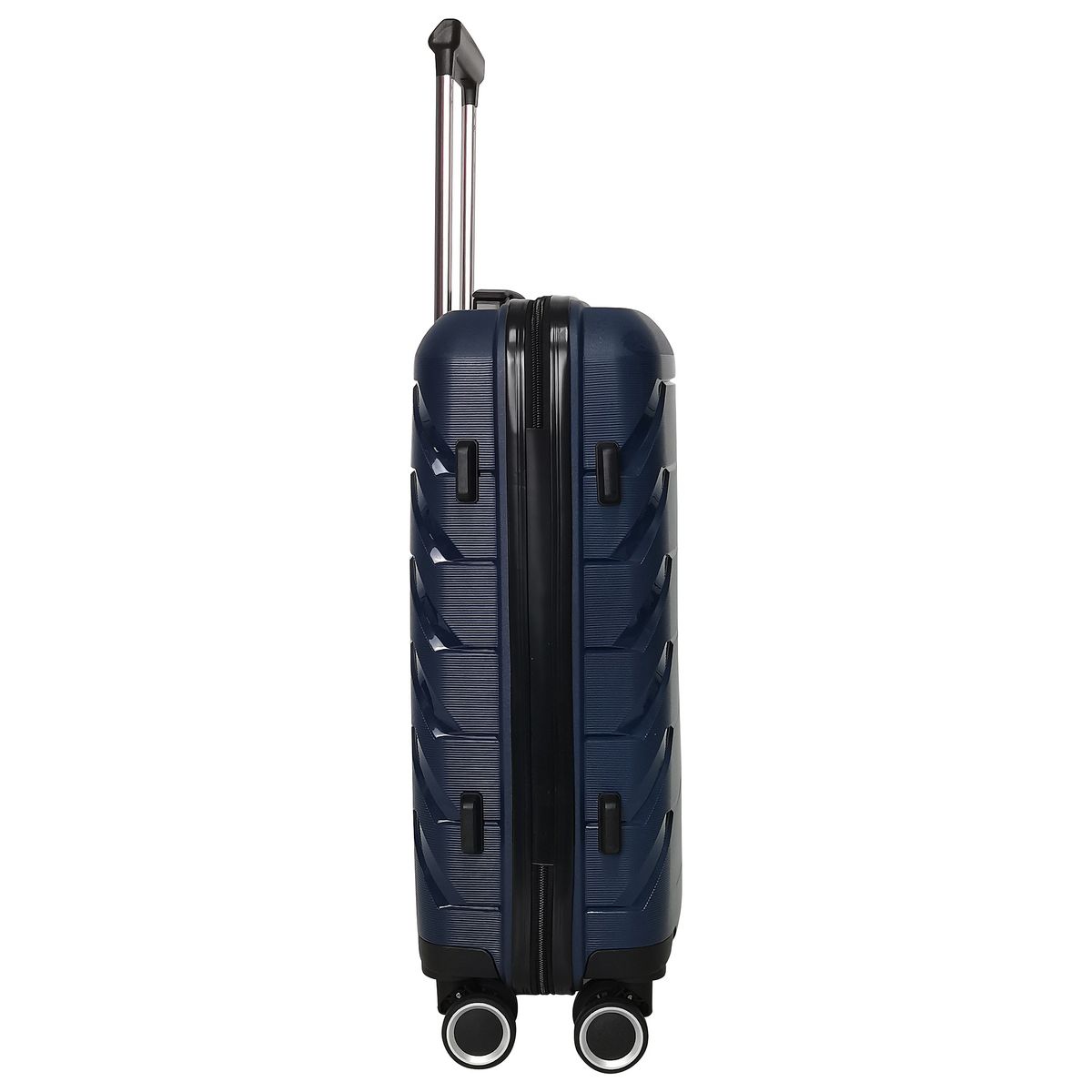AIRPORT Valise cabine rigide bleue Smart Trip 56x38x20cm