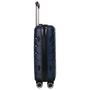 Voir la diapositive 2 : AIRPORT Valise cabine rigide bleue Smart Trip 56x38x20cm