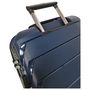 Voir la diapositive 4 : AIRPORT Valise cabine rigide bleue Smart Trip 56x38x20cm