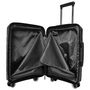 Voir la diapositive 6 : AIRPORT Valise cabine rigide bleue Smart Trip 56x38x20cm