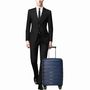 Voir la diapositive 9 : AIRPORT Valise cabine rigide bleue Smart Trip 56x38x20cm