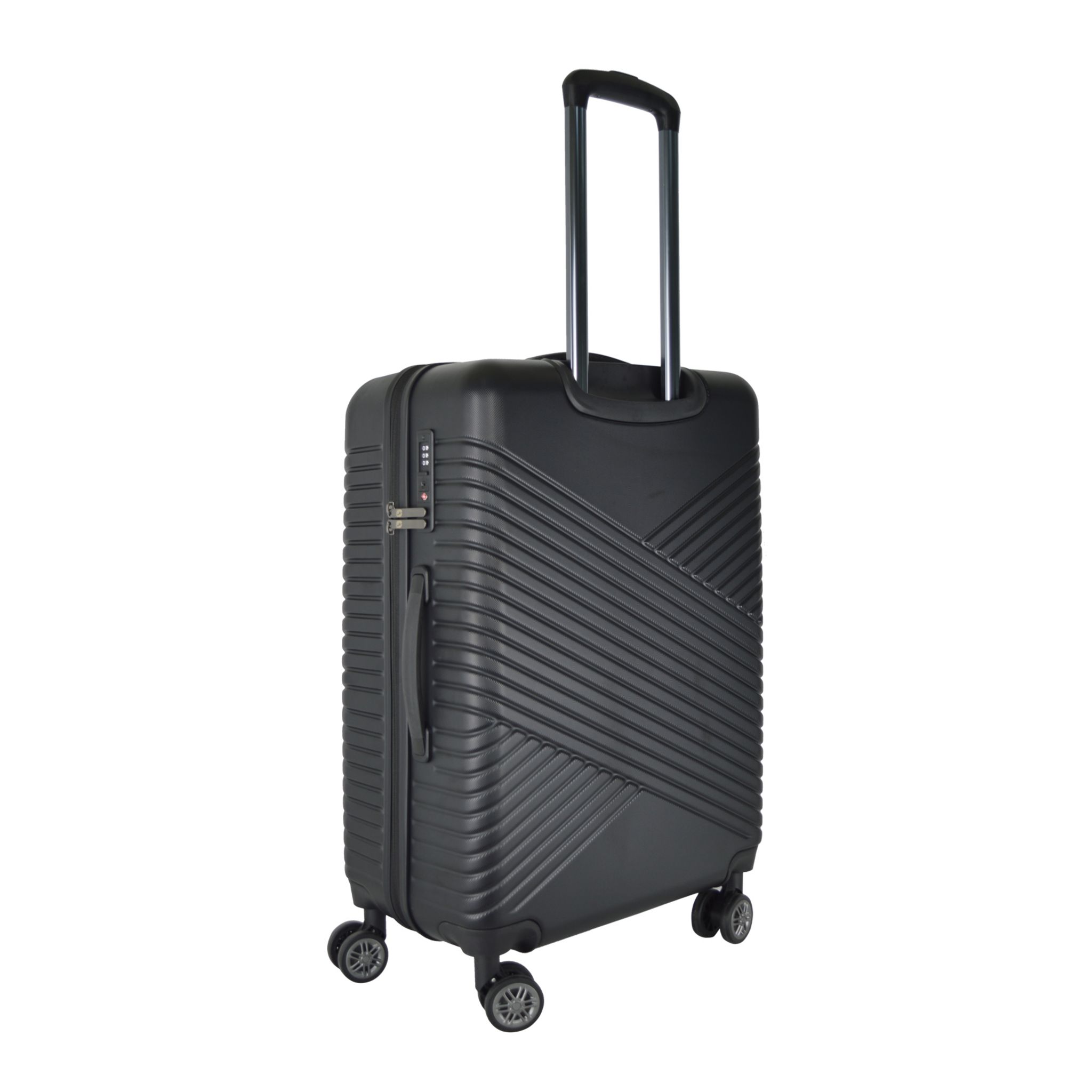 Voir la diapositive 3 : AIRPORT Valise Xtrip ABS 65cm 8 roues - Noir