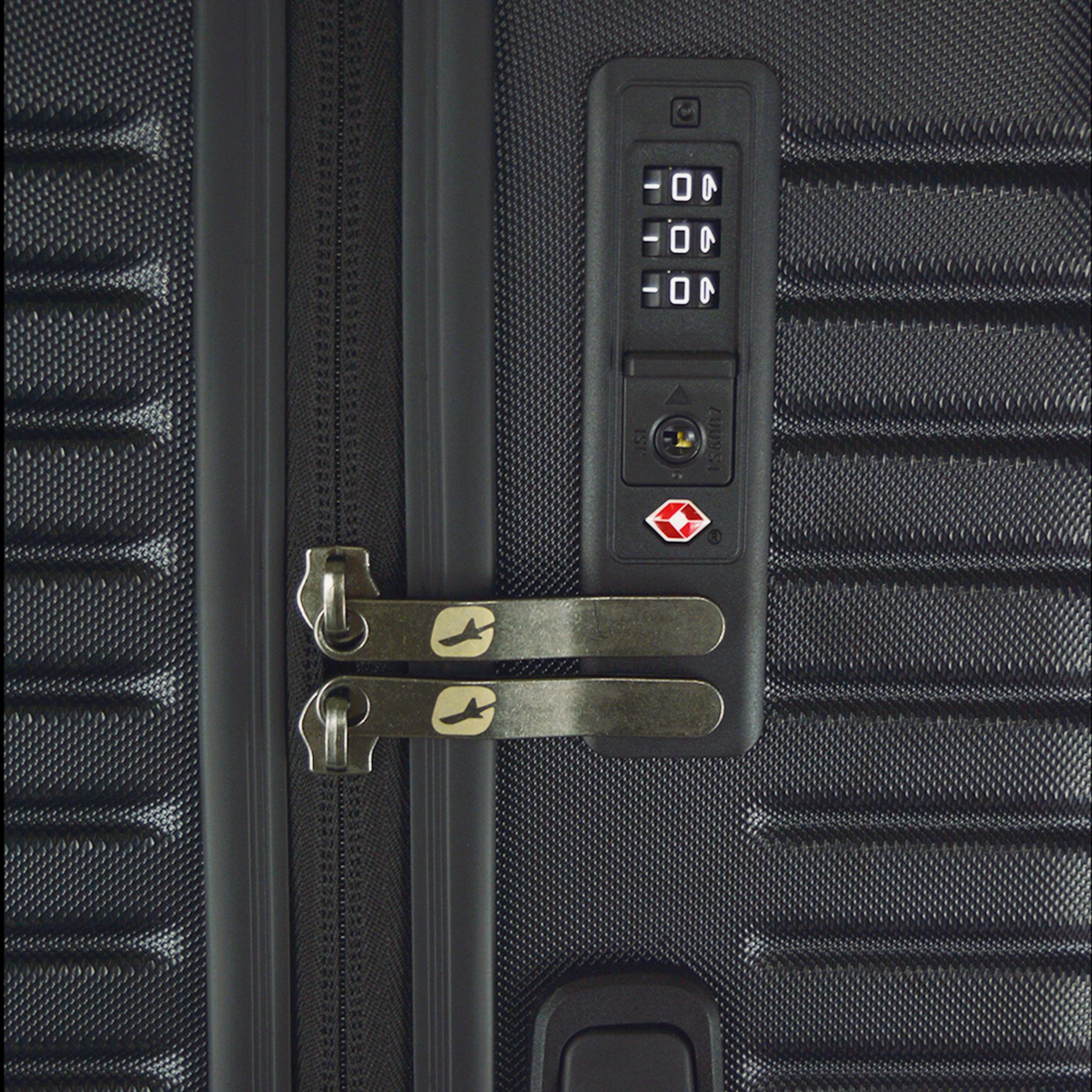 Voir la diapositive 4 : AIRPORT Valise Xtrip ABS 65cm 8 roues - Noir