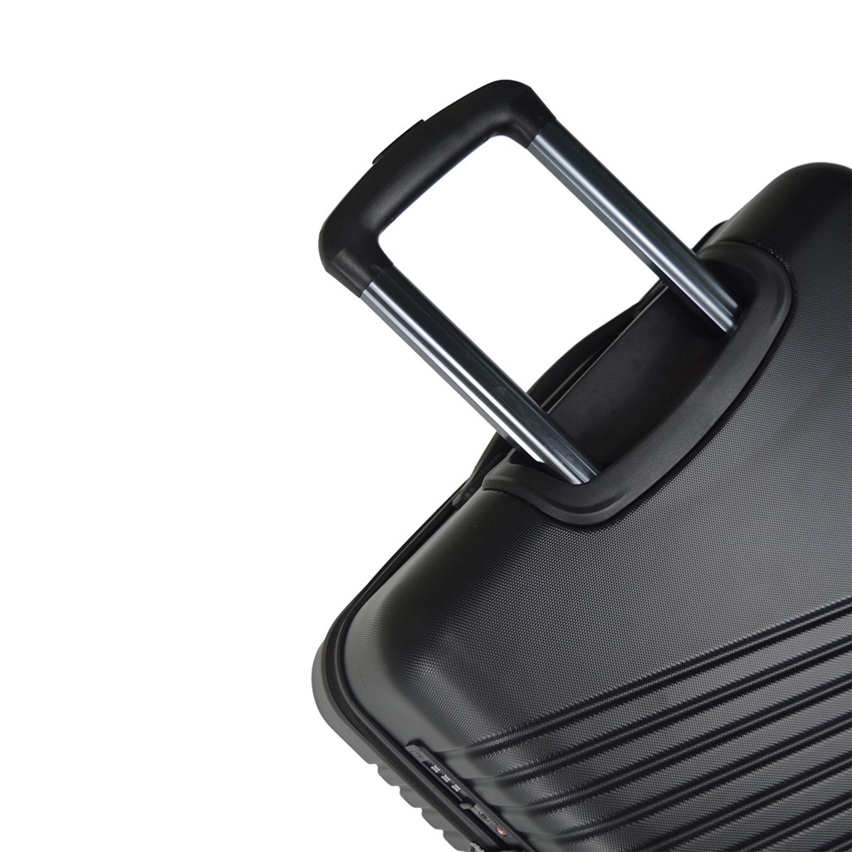 AIRPORT Valise rigide noire Xtrip 66x44x25cm