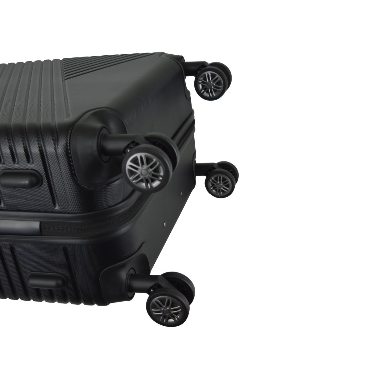 AIRPORT Valise rigide noire Xtrip 66x44x25cm