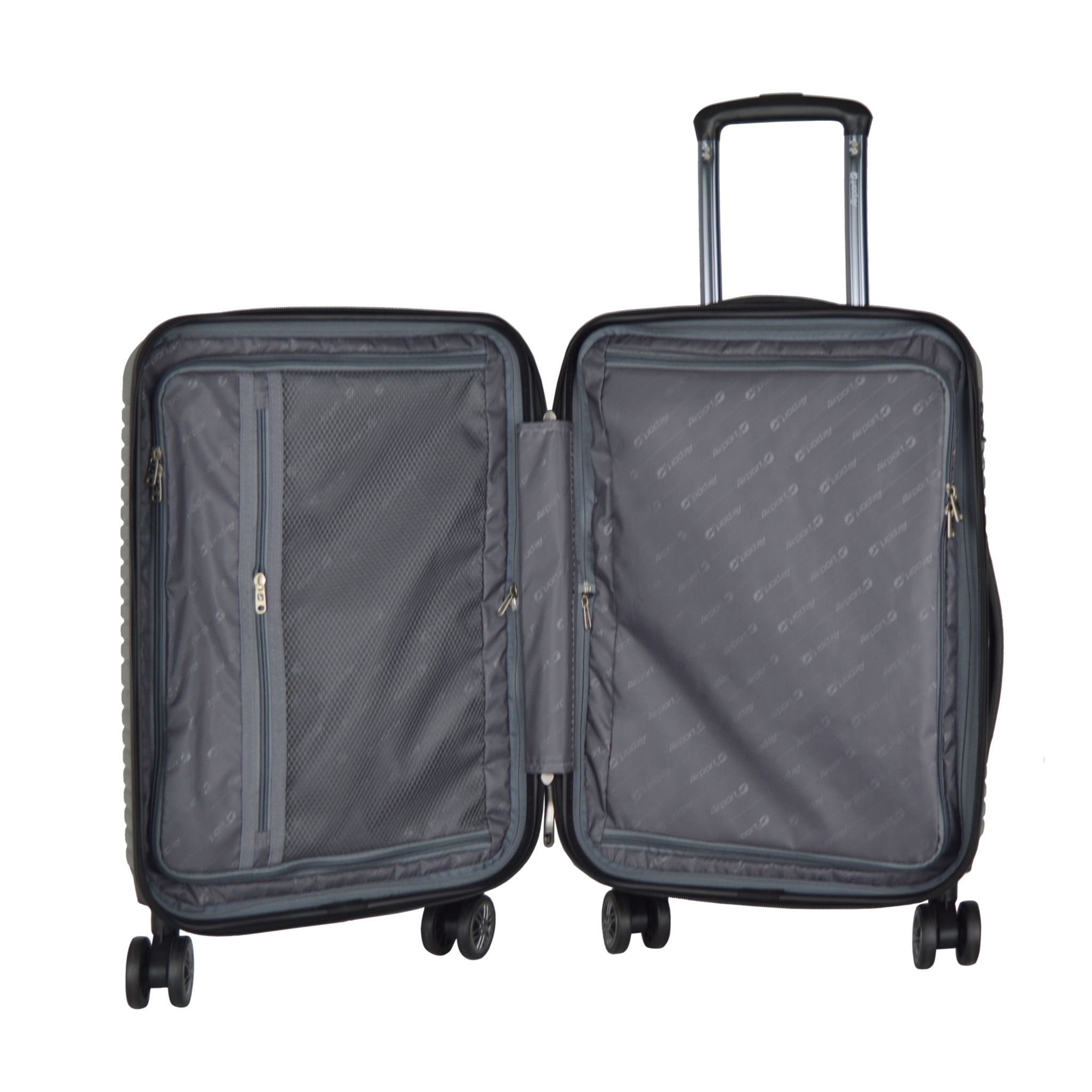 Voir la diapositive 7 : AIRPORT Valise Xtrip ABS 65cm 8 roues - Noir
