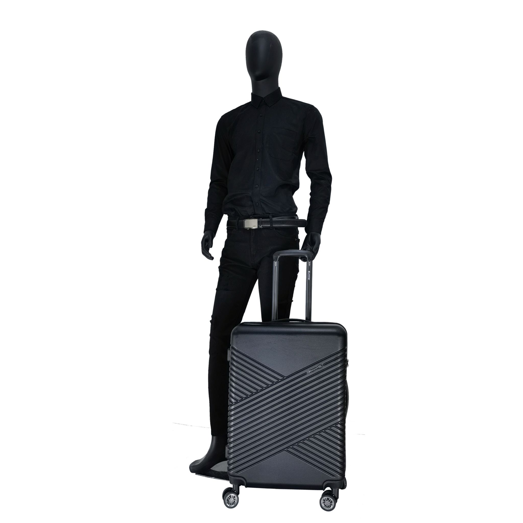 Voir la diapositive 8 : AIRPORT Valise Xtrip ABS 65cm 8 roues - Noir