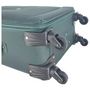 Voir la diapositive 13 : AIRPORT Valise souple verte Easy Sky 65x42x22cm