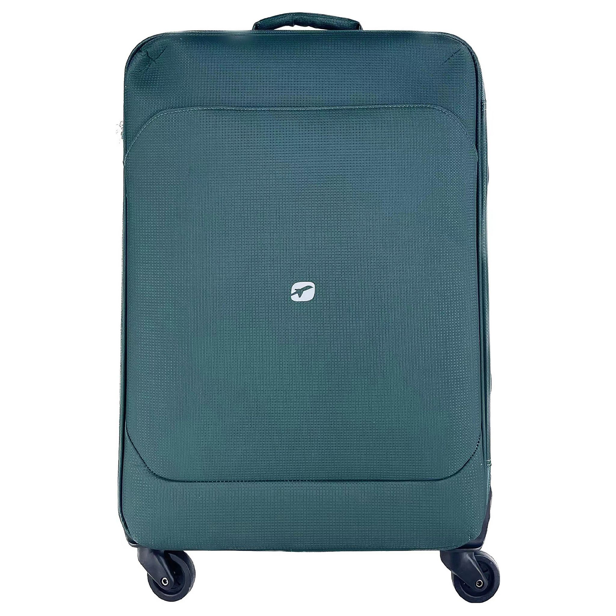 Voir la diapositive 14 : AIRPORT Valise souple verte Easy Sky 65x42x22cm