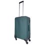 Voir la diapositive 3 : AIRPORT Valise souple verte Easy Sky 65x42x22cm
