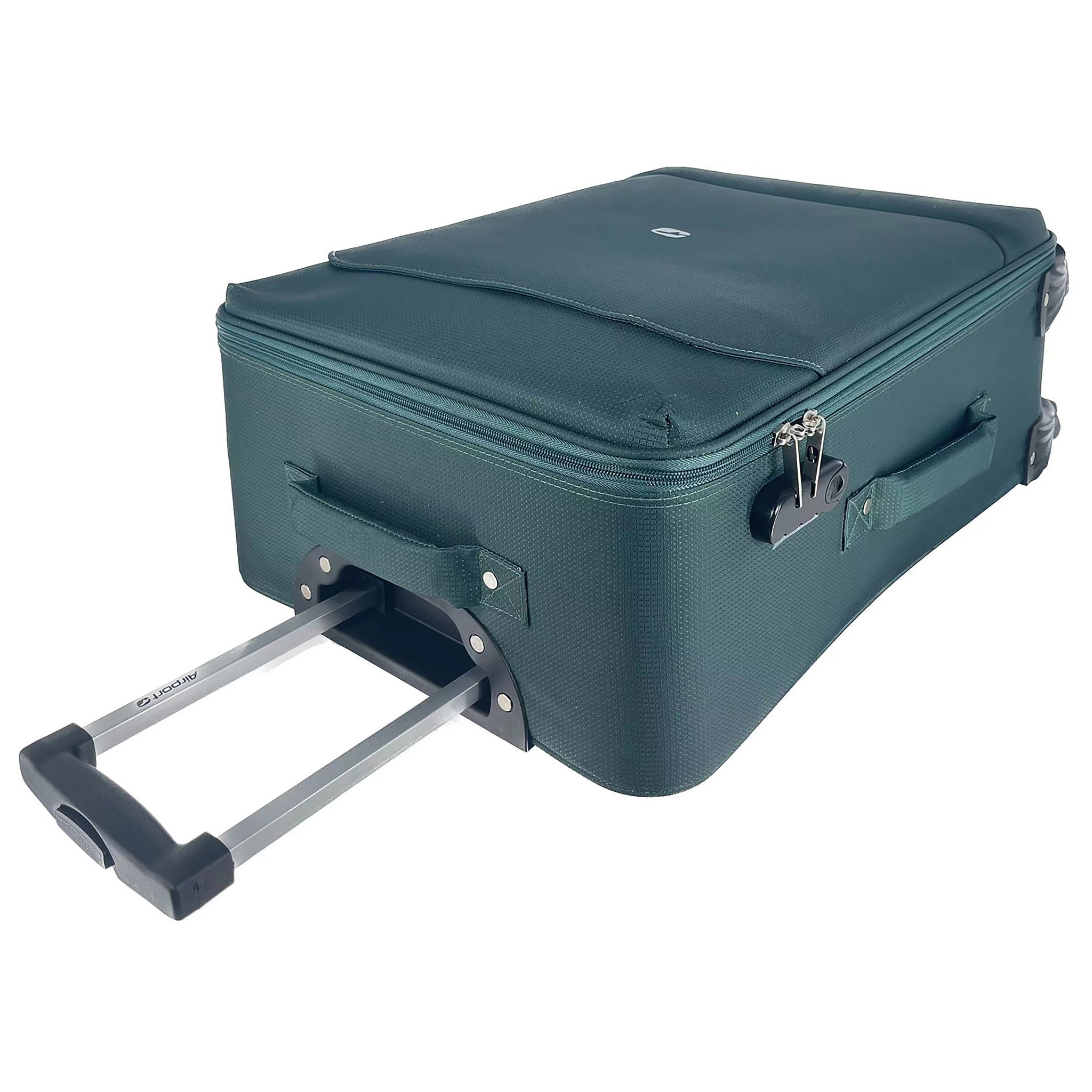 Voir la diapositive 4 : AIRPORT Valise souple verte Easy Sky 65x42x22cm