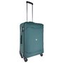 Voir la diapositive 7 : AIRPORT Valise souple verte Easy Sky 65x42x22cm