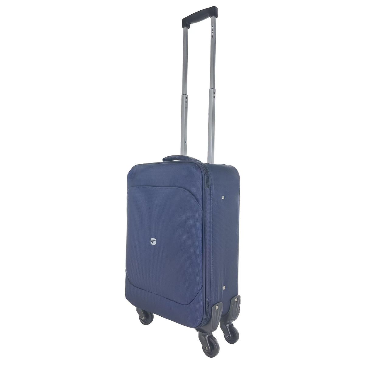 AIRPORT Valise cabine souple bleue Easy Sky 55x35x18cm