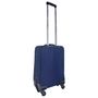 Voir la diapositive 9 : AIRPORT Valise cabine souple bleue Easy Sky 55x35x18cm