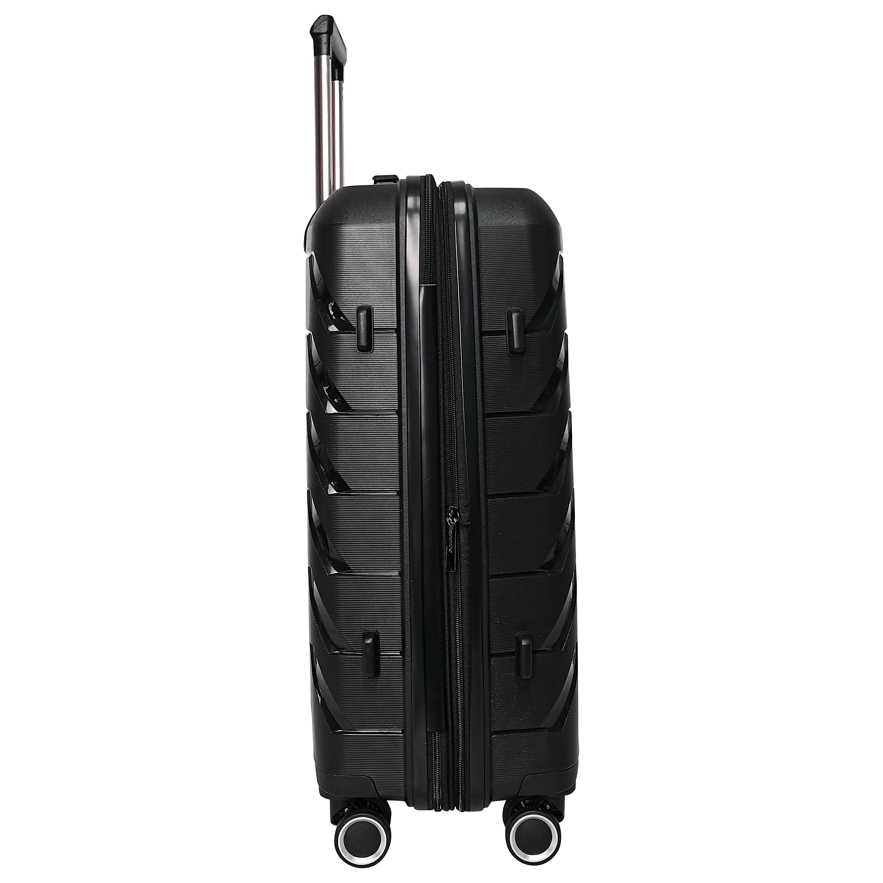 Voir la diapositive 2 : AIRPORT Valise rigide noire Smart Trip 65x44x29cm
