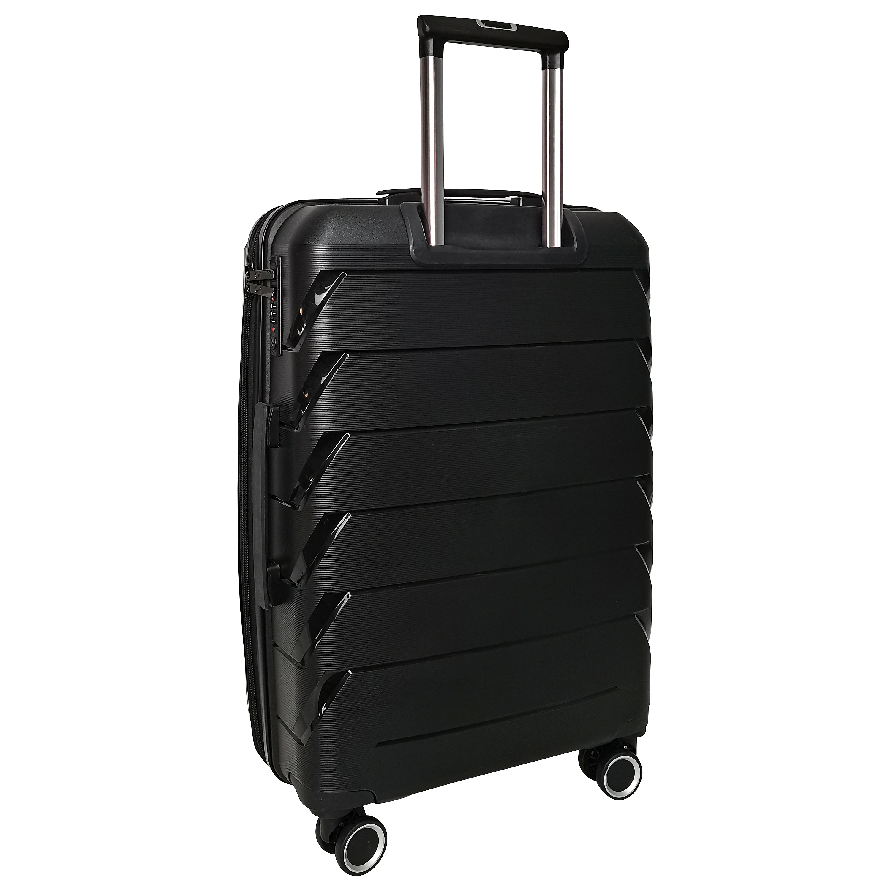 Voir la diapositive 3 : AIRPORT Valise rigide noire Smart Trip 65x44x29cm