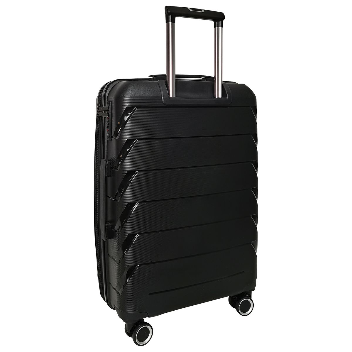 AIRPORT Valise rigide noire Smart Trip 65x44x29cm