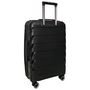 Voir la diapositive 3 : AIRPORT Valise rigide noire Smart Trip 65x44x29cm