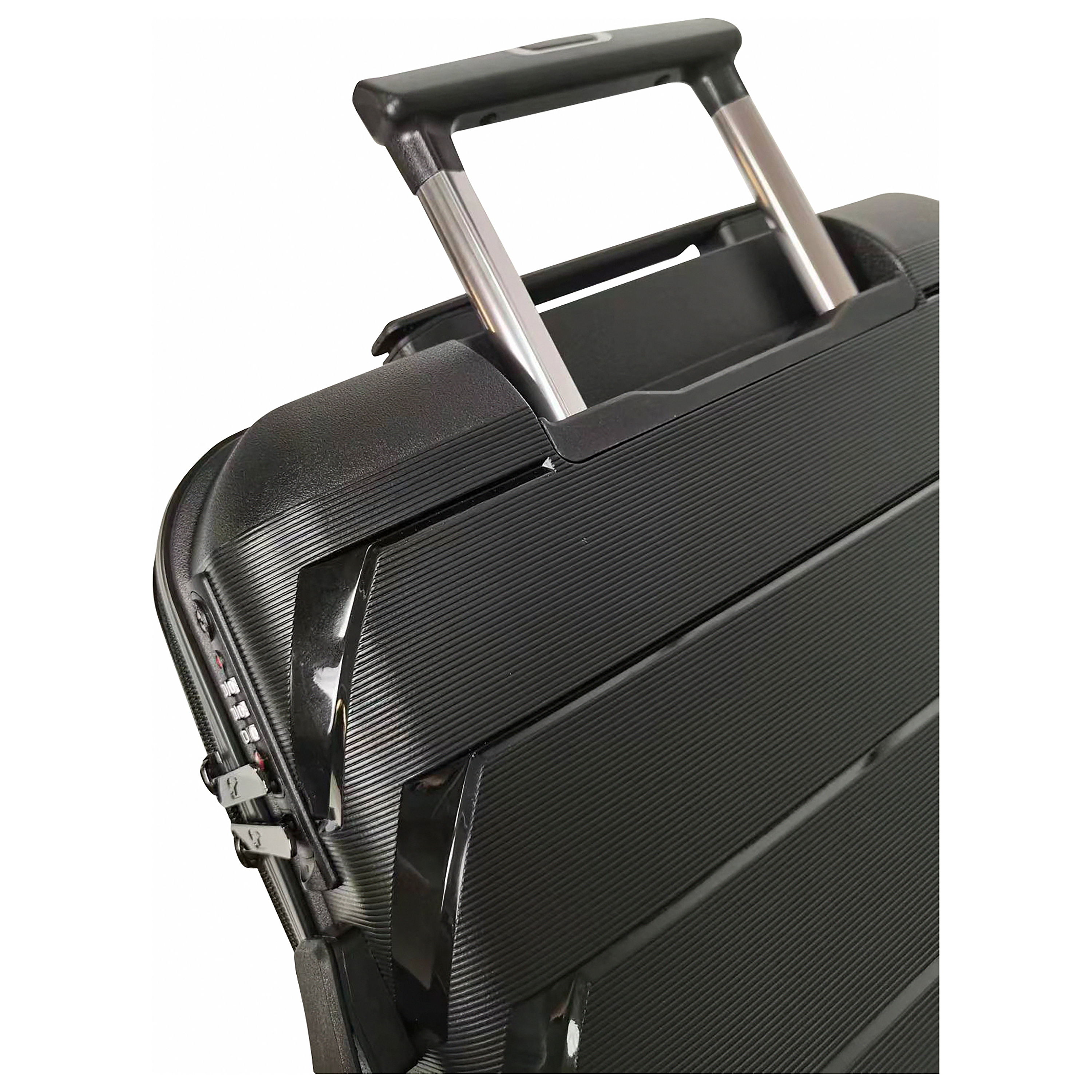 Voir la diapositive 4 : AIRPORT Valise rigide noire Smart Trip 65x44x29cm