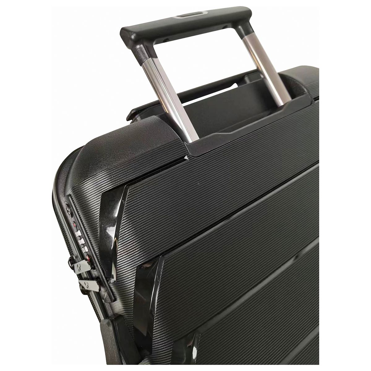 AIRPORT Valise rigide noire Smart Trip 65x44x29cm