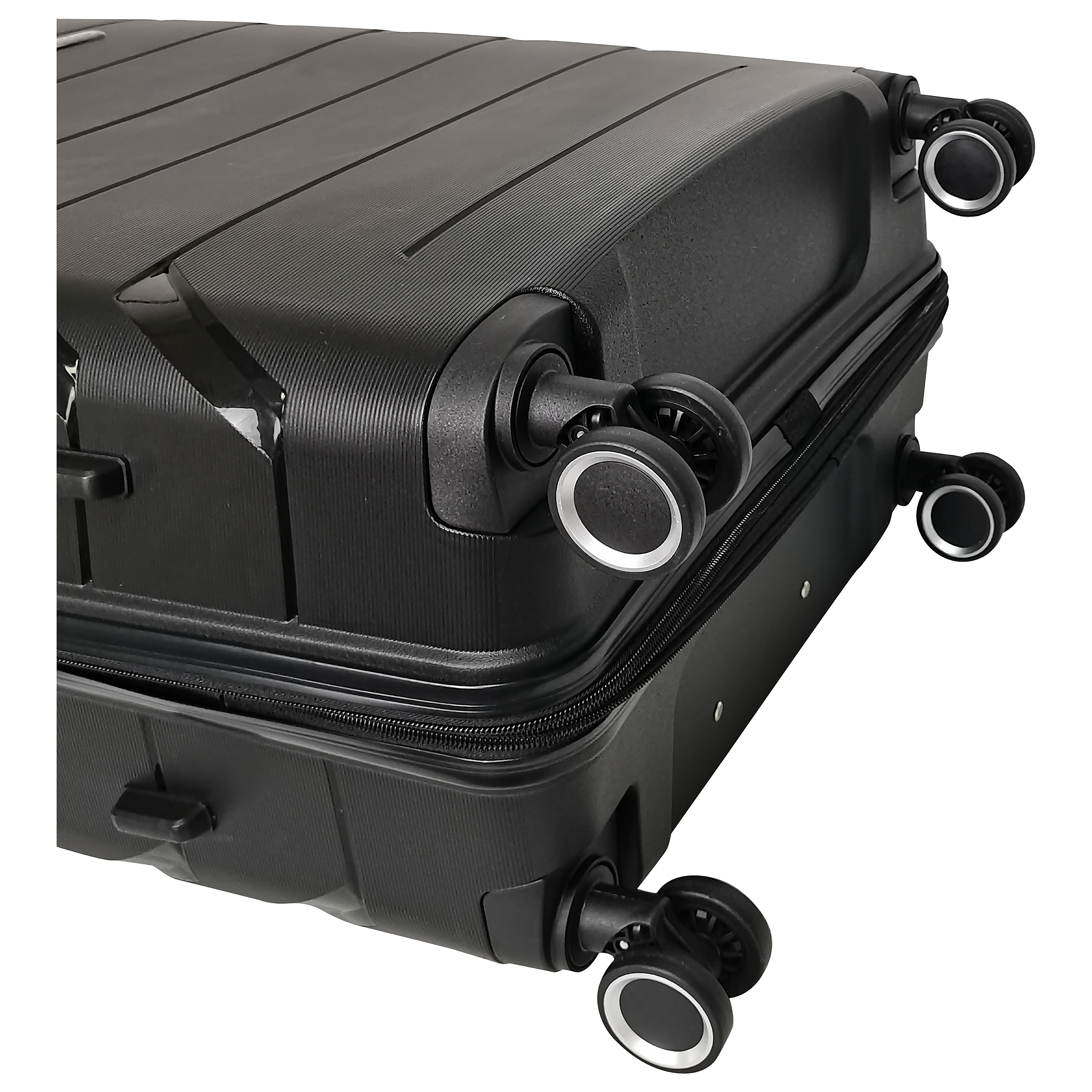 Voir la diapositive 5 : AIRPORT Valise rigide noire Smart Trip 65x44x29cm