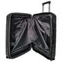 Voir la diapositive 6 : AIRPORT Valise rigide noire Smart Trip 65x44x29cm