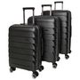 Voir la diapositive 8 : AIRPORT Valise rigide noire Smart Trip 65x44x29cm