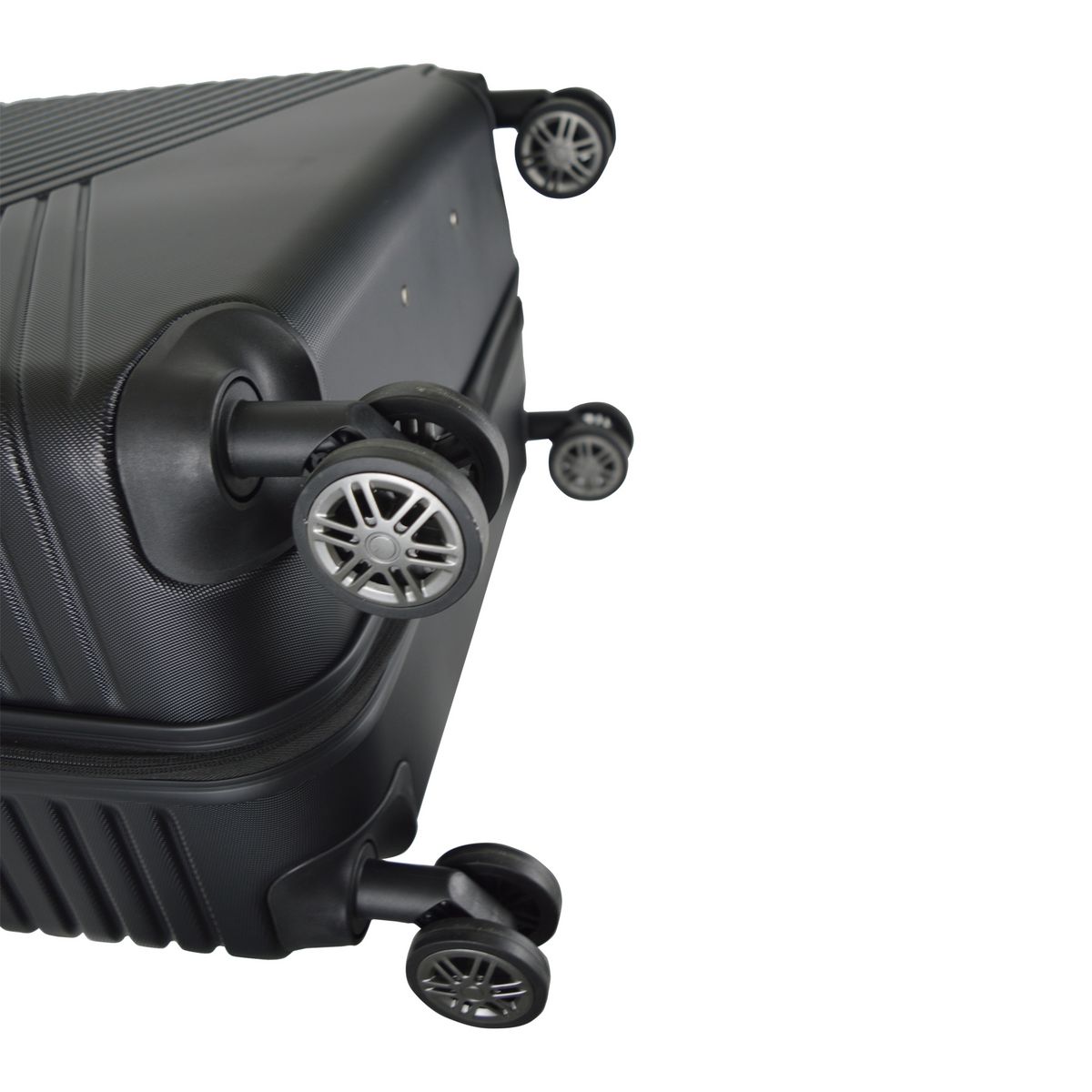 AIRPORT Grande Valise rigide noire Xtrip 76x49x29cm