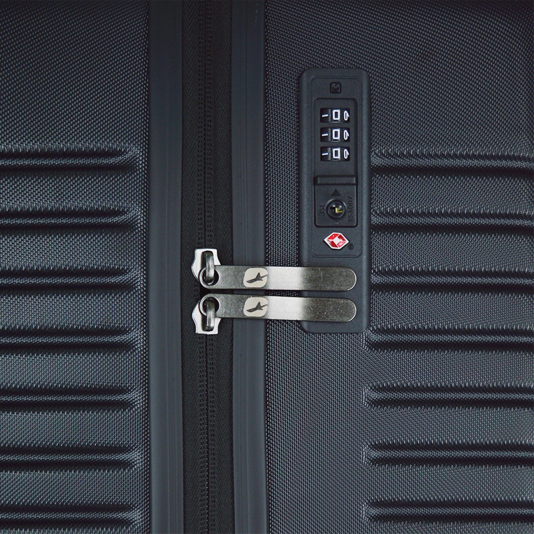 Voir la diapositive 7 : AIRPORT Valise Xtrip ABS 76cm 8 roues - Noir