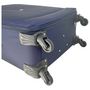 Voir la diapositive 13 : AIRPORT Grande Valise souple bleue Easy Sky 75x48x24cm