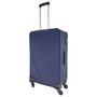 Voir la diapositive 3 : AIRPORT Grande Valise souple bleue Easy Sky 75x48x24cm