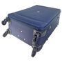 Voir la diapositive 5 : AIRPORT Grande Valise souple bleue Easy Sky 75x48x24cm
