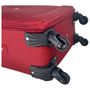 Voir la diapositive 13 : AIRPORT Valise souple rouge Easy Sky 65x42x22cm