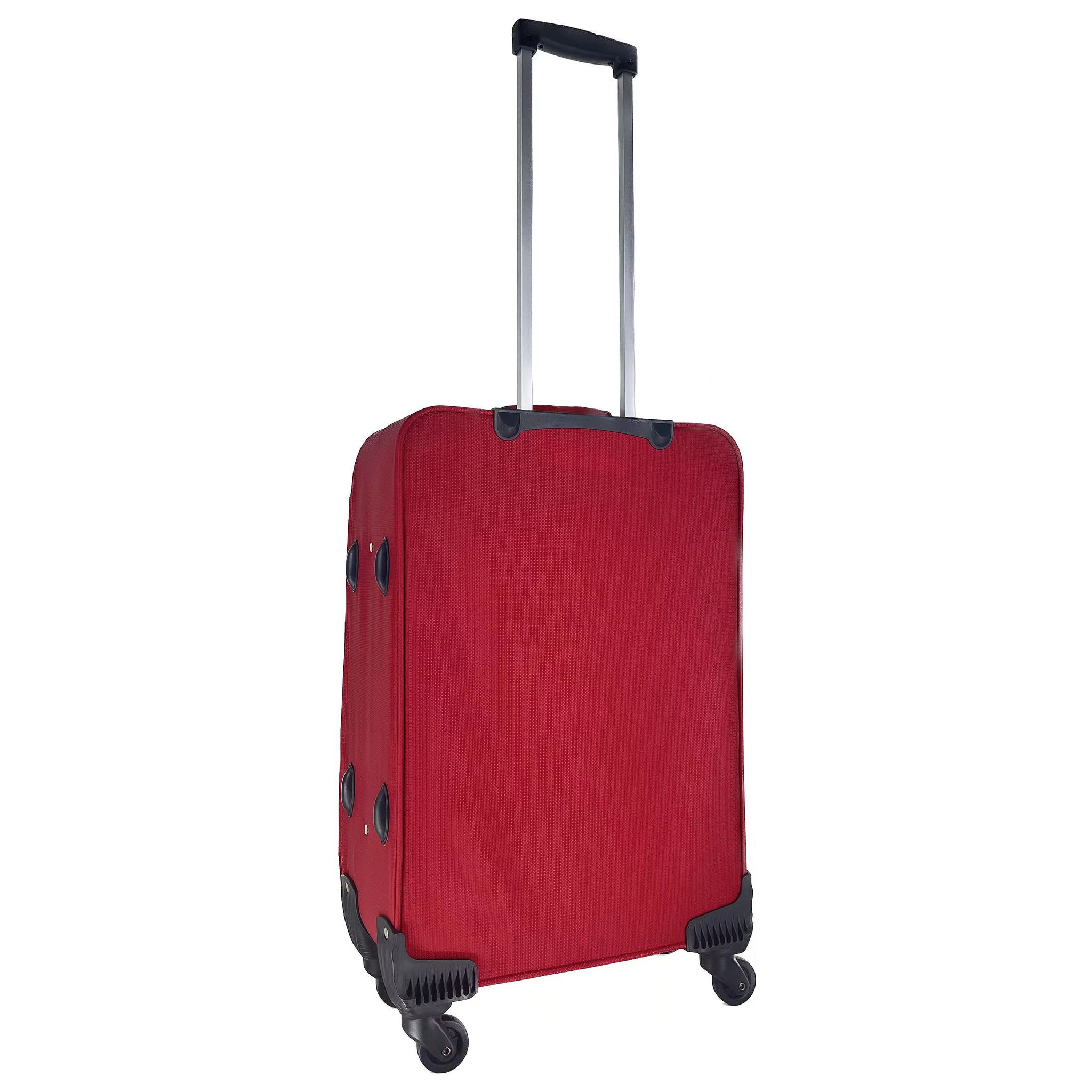 Voir la diapositive 9 : AIRPORT Valise souple rouge Easy Sky 65x42x22cm