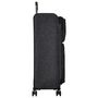 Voir la diapositive 2 : AIRPORT Grande Valise souple noire Poly Soft 75x45x30cm