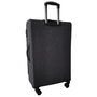 Voir la diapositive 3 : AIRPORT Grande Valise souple noire Poly Soft 75x45x30cm