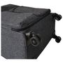 Voir la diapositive 5 : AIRPORT Grande Valise souple noire Poly Soft 75x45x30cm