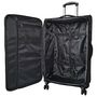 Voir la diapositive 6 : AIRPORT Grande Valise souple noire Poly Soft 75x45x30cm