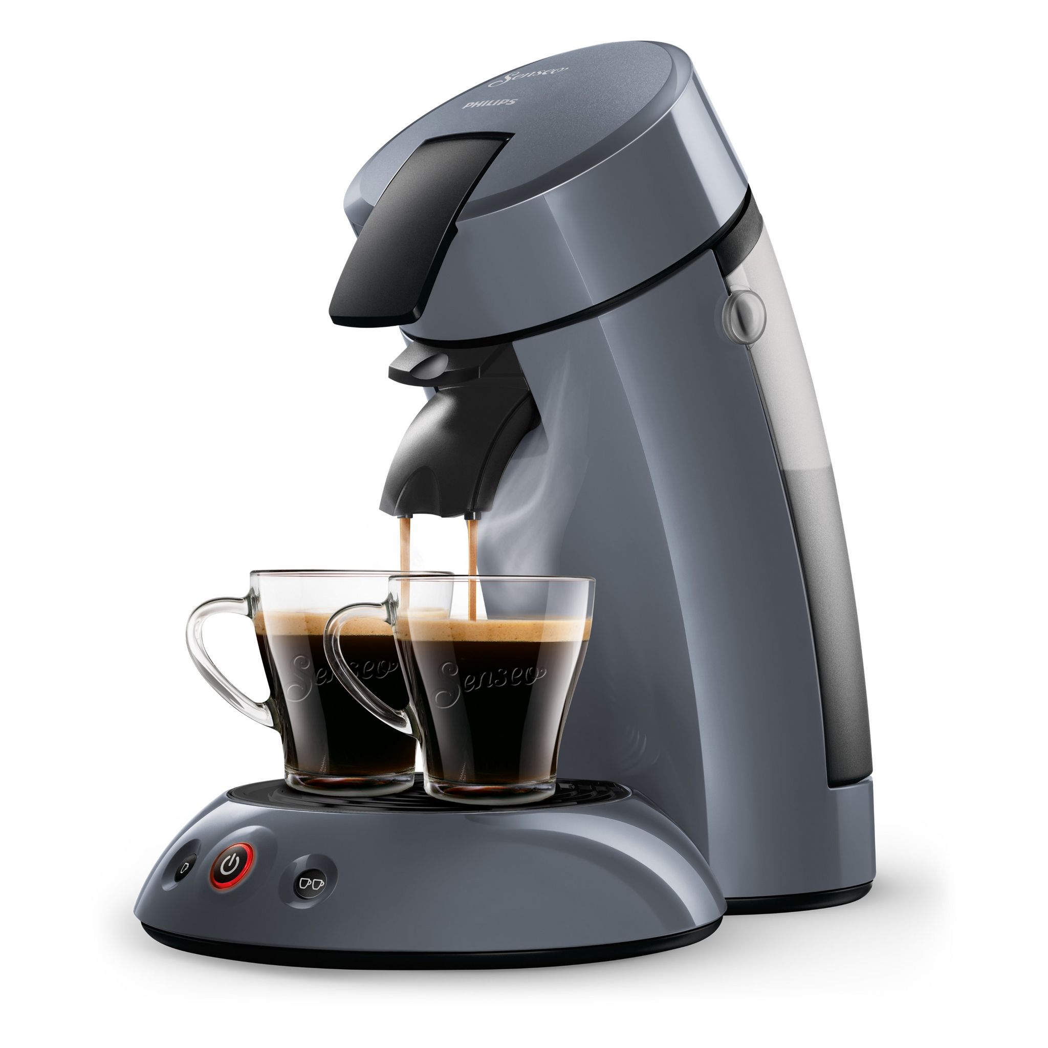 Voir la diapositive 1 : PHILIPS Cafetière à dosette Senseo HD7806/53 - Bleu