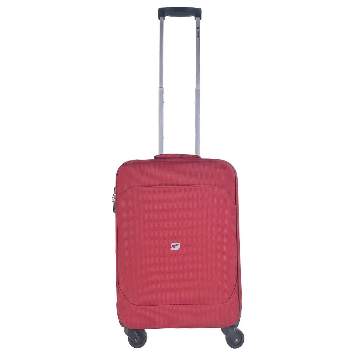 AIRPORT Valise cabine souple rouge Easy Sky 55x35x18cm