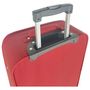 Voir la diapositive 12 : AIRPORT Valise cabine souple rouge Easy Sky 55x35x18cm