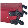 Voir la diapositive 13 : AIRPORT Valise cabine souple rouge Easy Sky 55x35x18cm